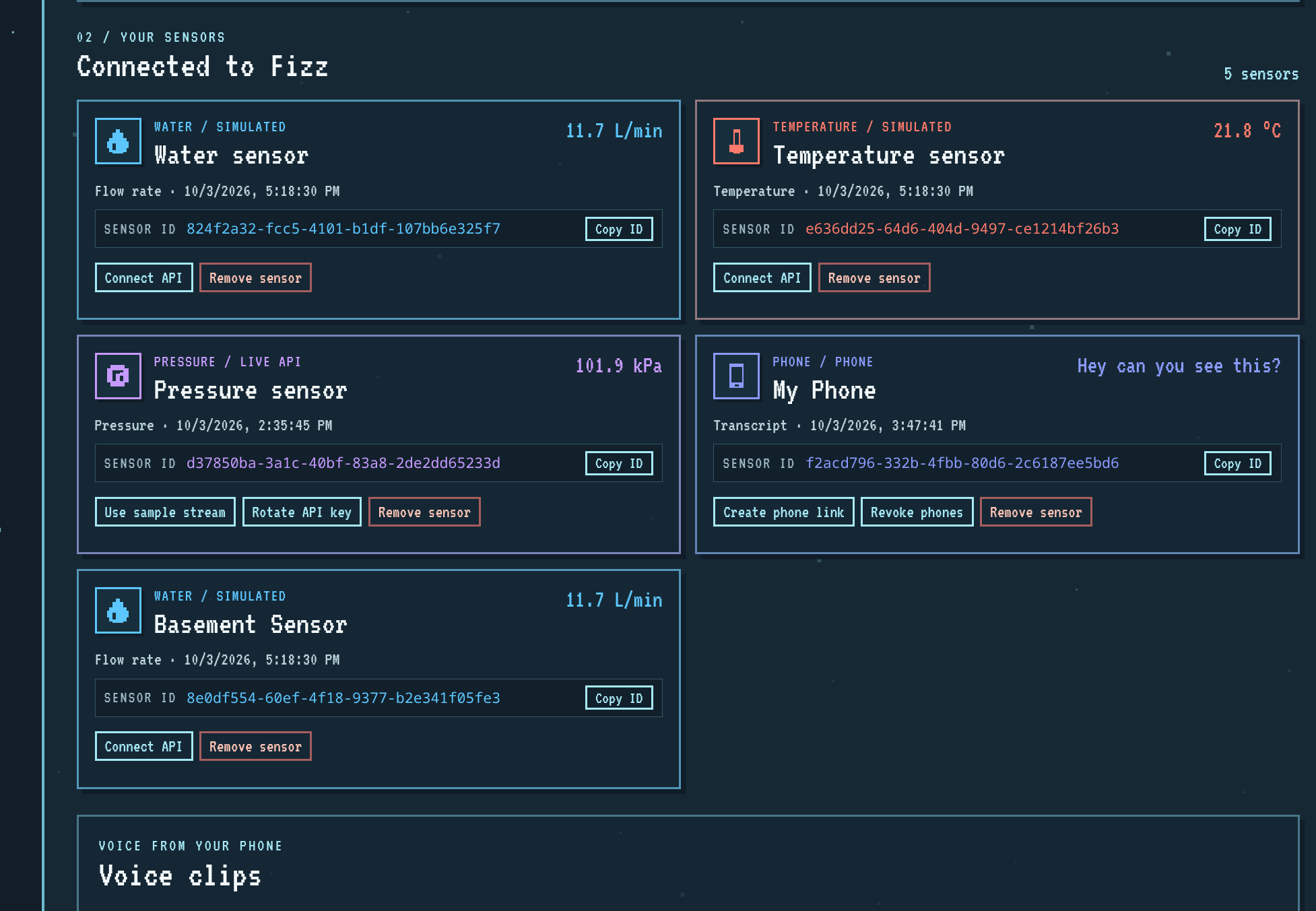 Project photo 4 for Fizz: the physical layer for AI agents